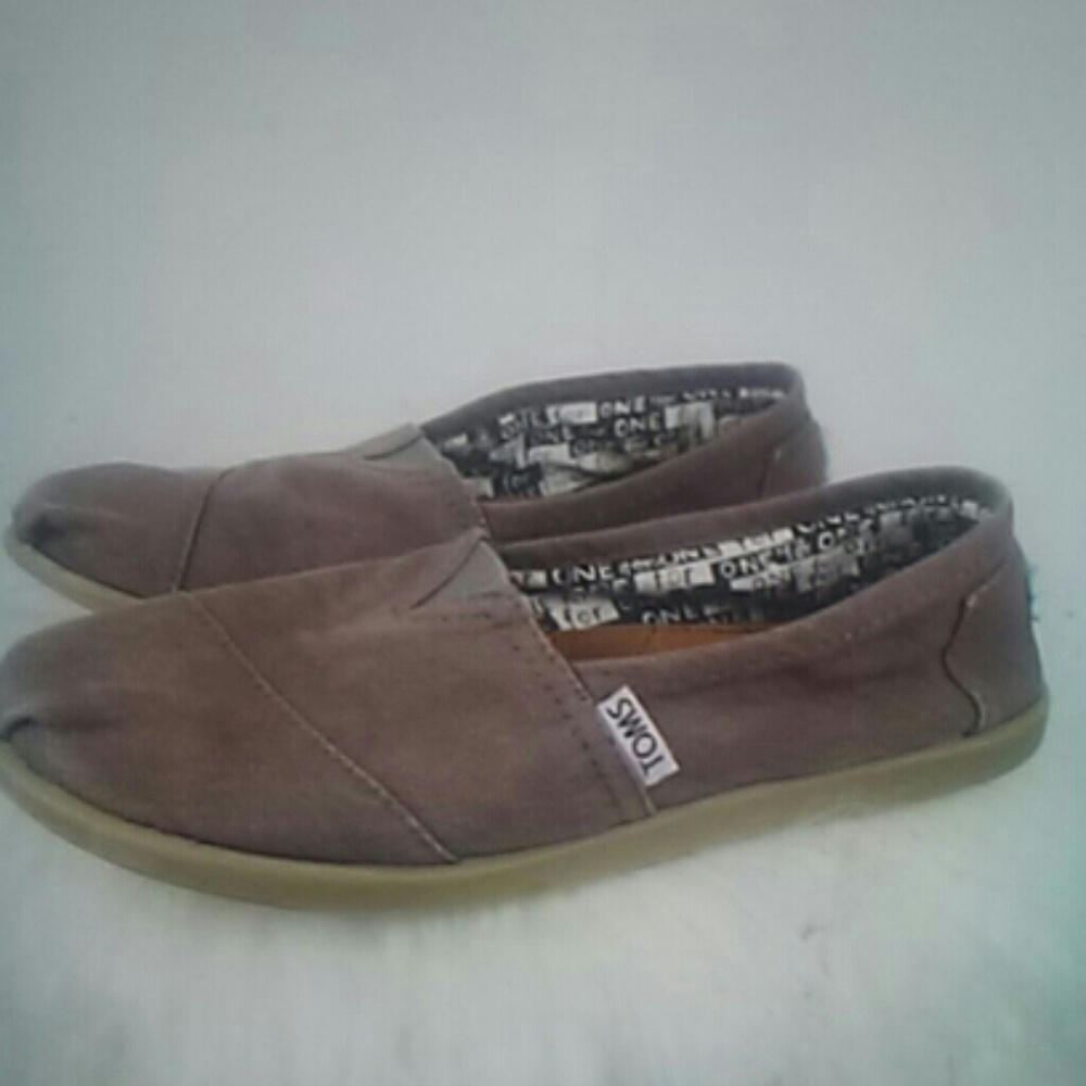 SALE TOMS CANVAS SLIPONS 5 BIG GIRL